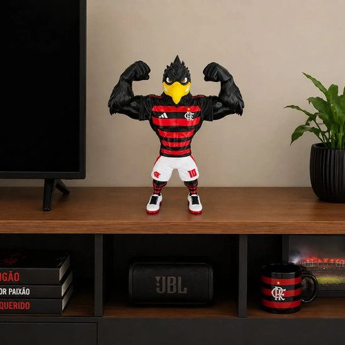 D_728186-MLB111398051539_052026-O.jpg Mascote Urubu Flamengo Futebol Boneco Action Figure Mengao - Imagem 10