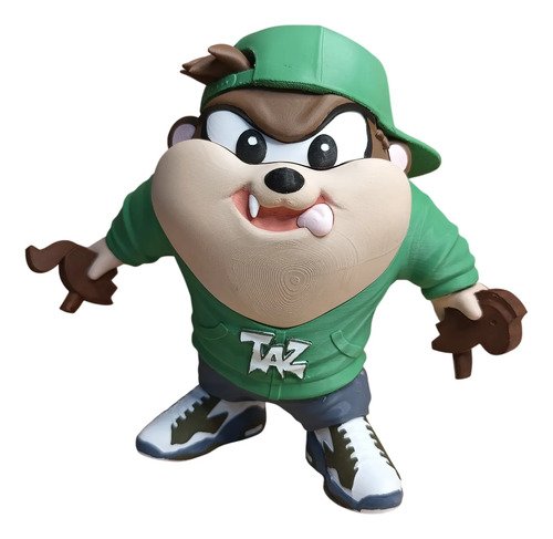 D_728668-MLB110577373879_042026-O.jpg Kit Bonecos Looney Tunes Baby E Vovó Estilo Urbano 3d Drip - Imagem 8