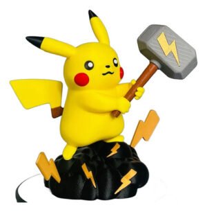 Pikachu Mago Relâmpago 18cm Action Figure Geek