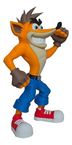 D_739873-MLB98157451495_112025-O.jpg Miniatura 24cm Crash Bandicoot Game Action Figure - Imagem 3