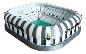 Arena Mrv Atlético Mineiro Miniatura 20cm Colecionável