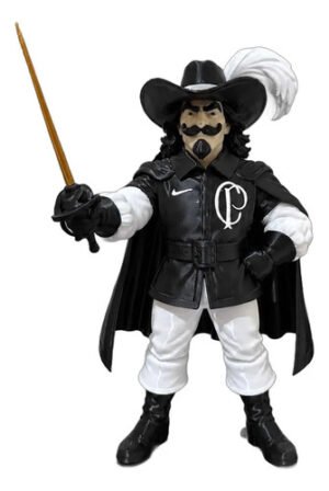 Mascote Corinthians Mosqueteiro 27cm Action Figure