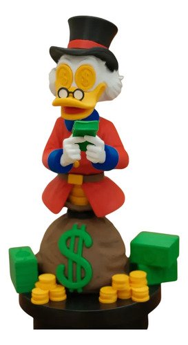 Busto Tio Patinhas 25cm Colecionável Geek Disney
