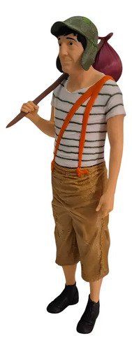 Miniatura 25cm Chaves C/ Trouxa De Roupas Action Figure