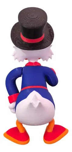 D_751069-MLB96963450365_112025-O.jpg Miniatura 18cm Action Figure Tio Patinhas Coleção Disney 3d - Imagem 4