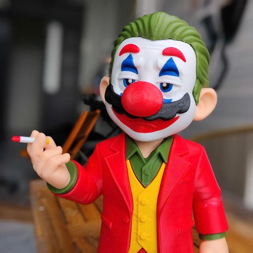 D_751711-MLB107600836216_032026-O.jpg Boneco Mario Joker Coringa 28cm - Action Figure 3d Mashup Dc - Imagem 6