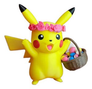 Pikachu Páscoa 15cm Action Figure Pokémon
