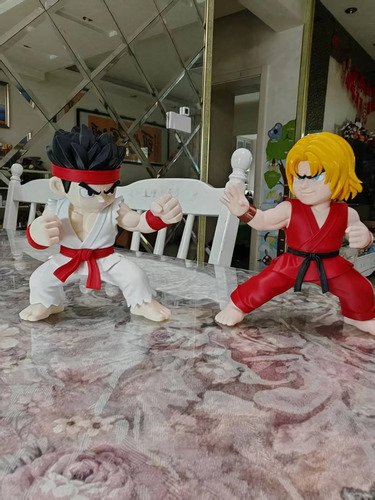 D_755274-MLB111096341964_052026-O.jpg Ken Street Fighter 18cm Action Figure Boneco - Imagem 3