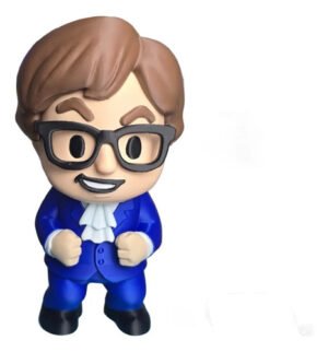 Austin Powers 20cm Boneco Estilizado Geek Colecionável