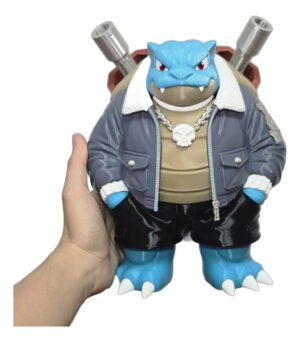 Blastoise Urban Vibe 20cm Inspirado Pokémon Colecionável