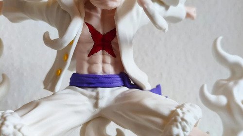 D_764022-MLB112860669215_062026-O.jpg Luffy Gear 5 25cm Action Figure One Piece Colecionável - Imagem 5