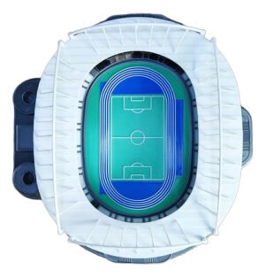 Estádio Nilton Santos Botafogo 20cm Miniatura