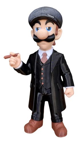 Boneco Luigi Peaky Blinders 31cm - Action Figure 3d Shelby