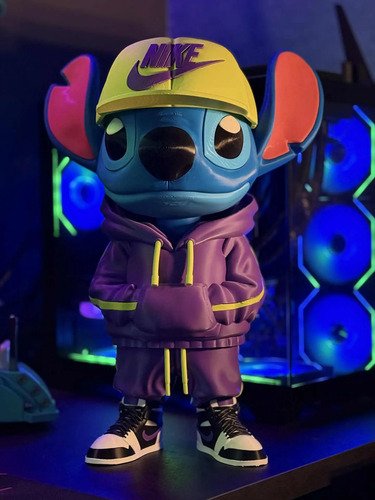 D_766060-MLB105674085972_012026-O.jpg Boneco Stitch Estilo Urbano 22cm - Action Figure Jordan 3d - Imagem 5
