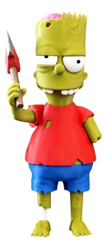 Boneco Zombie Bart Inspirado Série Geek Colecionável
