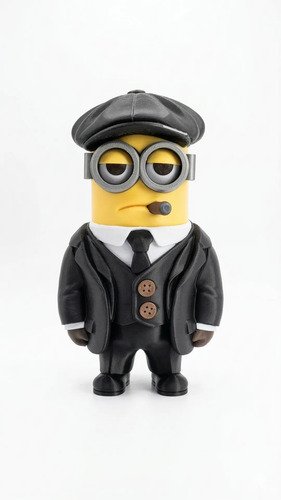 D_767533-MLB108589350071_032026-O.jpg Minion Peaky Blinders Tommy Shelby 20cm Action Figure Luxo - Imagem 2
