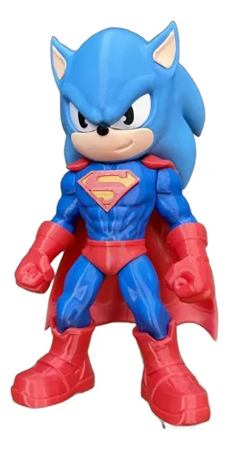 Sonic 20cm Action Figure Miniatura Colecionável Geek