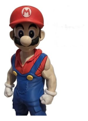 Mário 20cm Action Figure Inspirado Clássico