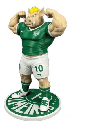 Porco Mascote Palmeiras 25cm Action Figure Futebol