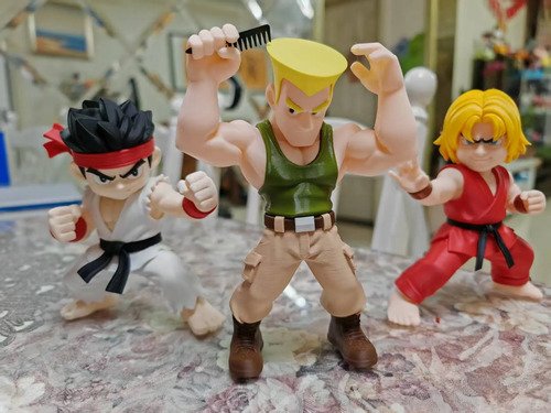 D_776050-MLB111607335744_062026-O.jpg Guile Street Fighter 18cm Action Figure Colecionável - Imagem 5