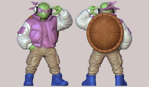 D_780709-MLB110944717532_052026-O.jpg Donnie Urban Vibes 25cm Boneco Colecionável Geek - Imagem 2