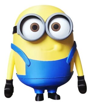 Boneco Bob Minion 15cm Inspirado Em Filme Geek
