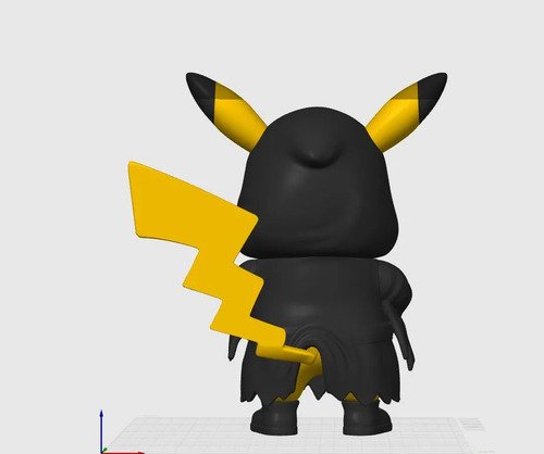 D_791991-MLB111670199171_052026-O.jpg Pikachu Fantasma 20cm Action Figure Inspirado - Imagem 5