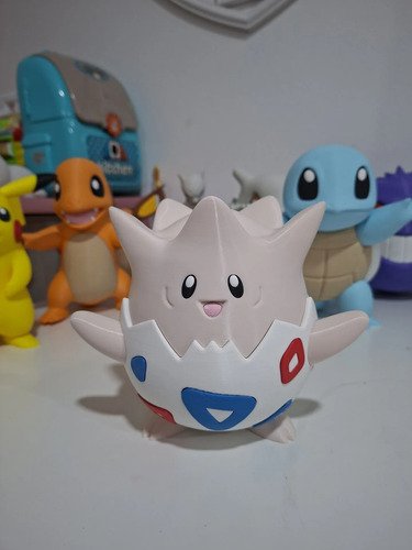 D_792773-MLB111876297197_052026-O.jpg Togepi 15cm Action Figure Boneco Pokémon Colecionável - Imagem 8