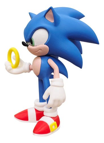 D_795583-MLB105506851644_012026-O.jpg Boneco Sonic The Hedgehog 24cm - Action Figure Premium 3d - Imagem 3