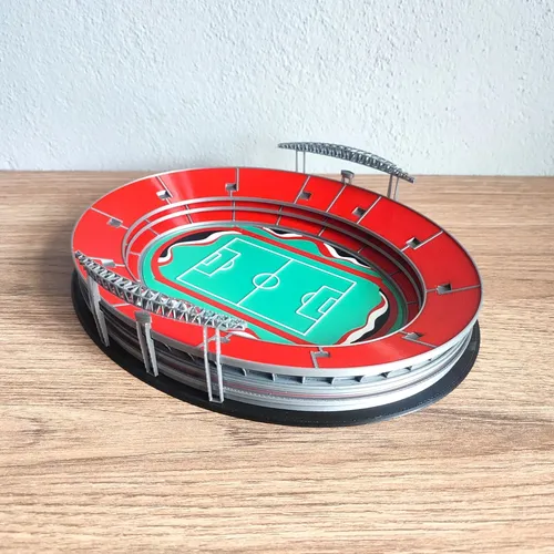 D_796671-MLB112517167709_052026-O.webp Estádio Morumbi São Paulo Miniatura 20cm Colecionável - Imagem 3