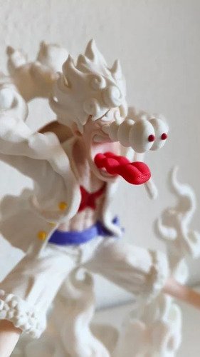 D_799012-MLB111766163940_062026-O.jpg Luffy Gear 5 25cm Action Figure One Piece Colecionável - Imagem 2