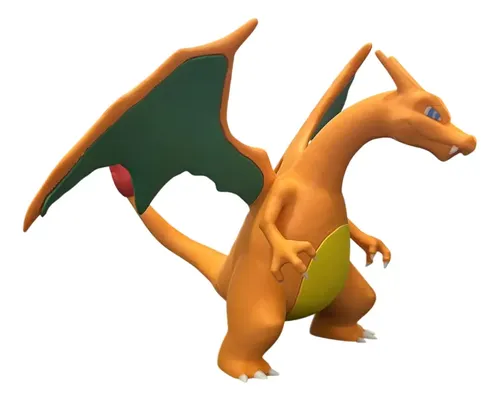 D_799413-MLB103152773700_012026-O.webp Charizard Pokemon 17cm Boneco Action Figure Estatueta Geek - Imagem 3