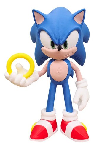 D_803223-MLB105507412964_012026-O.jpg Boneco Sonic The Hedgehog 24cm - Action Figure Premium 3d - Imagem 2
