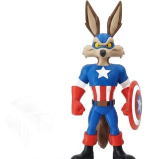 Capitão Coiote 20cm Action Figure Boneco Geek
