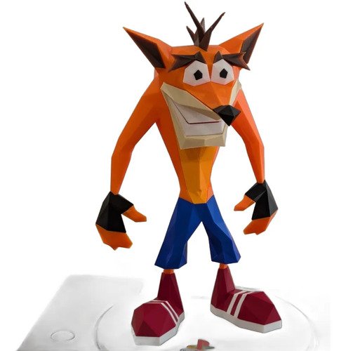D_813928-MLB111249708893_052026-O.jpg Crash Bandicoot 23cm Action Figure Inspirado Ps1