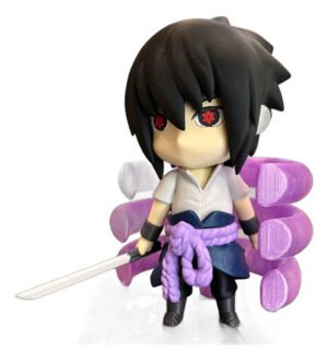 Boneco Sasuke Uchiha 20cm Action Figure Naruto