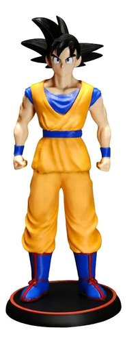 Boneco Goku Adulto Dragon Ball Z 32cm Action Figure 3d Luxo