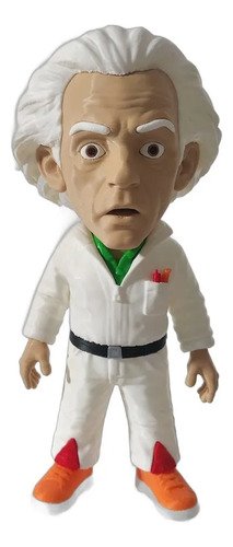 Doutor Emmet Brown 20cm Action Figure De Volta Para O Futuro
