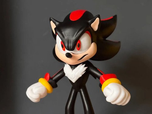 D_820782-MLB111239821867_052026-O.jpg Shadow Sonic 15cm Action Figure Inspirado Geek - Imagem 3