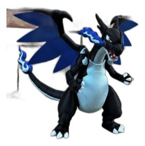 Mega Charizard Mecha 45cm Boneco Colecionável Geek