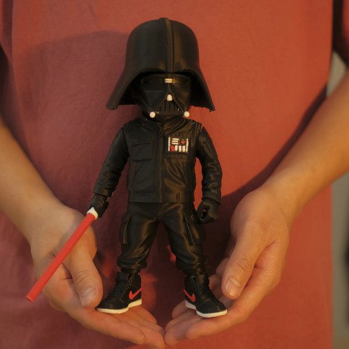 D_823275-MLB112516407331_052026-O.jpg Darth Vader Urban Vibes 25cm Action Figure Geek - Imagem 3