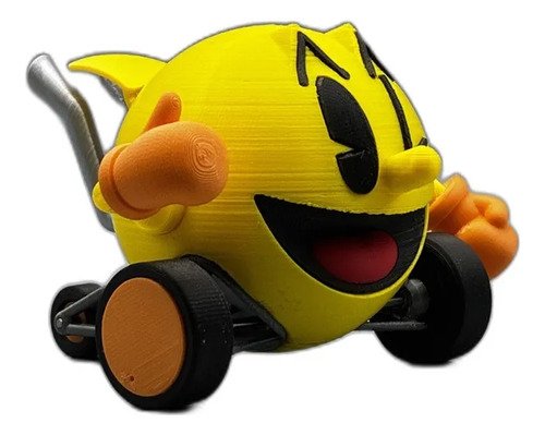 D_823572-MLB110259754046_052026-O.jpg Pacman Carrinho Ridge Racer Miniatura Geek Colecionável