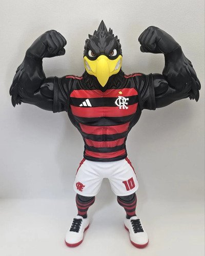 D_828136-MLB111398081171_052026-O.jpg Mascote Urubu Flamengo Futebol Boneco Action Figure Mengao - Imagem 8