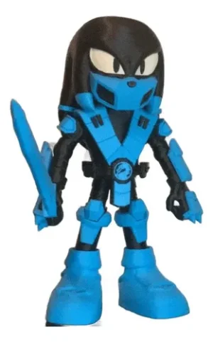 Action Figure Knuckles X Sub-zero 20cm Inspirado