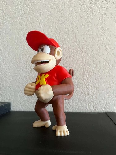 D_831263-MLB111259805658_052026-O.jpg Diddy Kong 25cm Action Figure Inspirado Videogame - Imagem 2