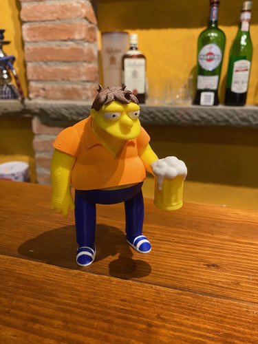D_838693-MLB110424443564_052026-O.jpg Barney Gumble 15cm Inspirado Série Geek Colecionável - Imagem 3