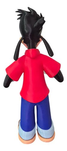D_838920-MLB96510702364_112025-O.jpg Miniaturas 21cm Action Figure Família Pateta E Max Disney - Imagem 4