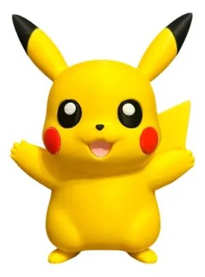 Pikachu Pokemon 15cm Action Figure Boneco Estatueta Geek 3d