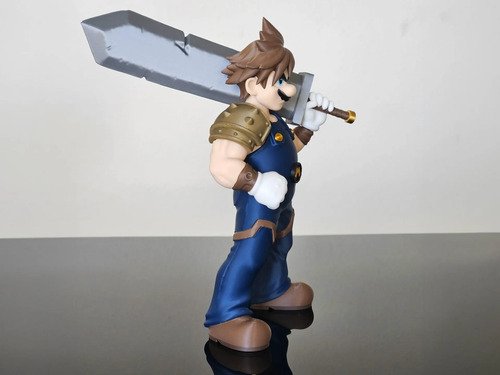 D_839635-MLB111617562647_052026-O.jpg Mario Strife 20cm Action Figure Inspirado Em Mario Bros - Imagem 5