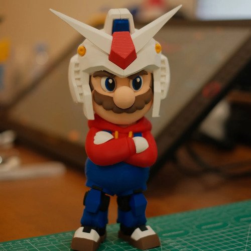 D_840866-MLB110320826790_052026-O.jpg Gentleman Mario 25cm Action Figure Inspirado Super Mario - Imagem 8